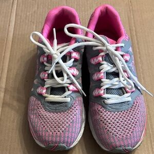 Fila Pink and Gray Athletic Shoes